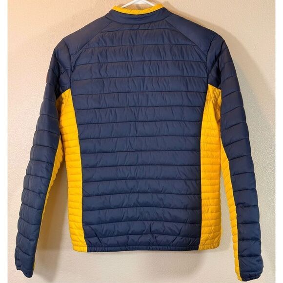 Save The Duck Colorblock Lightweight Insulated Puffer Youth Jacket Coat Size 14 - Picture 4 of 14